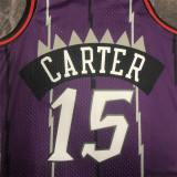 Toronto Raptors SW猛龙队 99赛季 紫色 15号 卡特