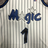 Orlando Magic SW魔术队 94赛季 白色 1号 哈达威