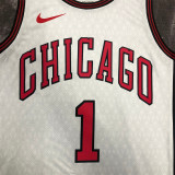 Chicago Bulls 23赛季 公牛队城市版1号 罗斯
