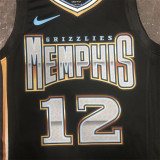 Memphis Grizzlies 23赛季灰熊队 城市版 12号 莫兰特
