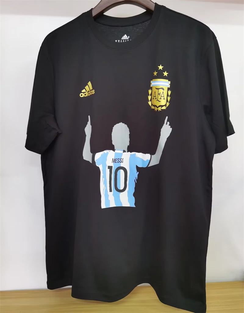 2022 Argentina (Cotton Tshirt) Fans Version Thailand Quality Soccer Jersey