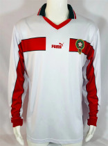 Long sleeve 1998 Morocco Away Retro Jersey Thailand Quality