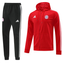 22-23 Bayern München (Red) Jacket and cap set training suit Thailand Qualit