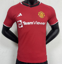 23-24 Manchester United home Player Version Thailand Quality