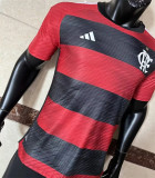 23-24 Flamengo home Player Version Thailand Quality