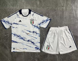 2023 Italy Away Adult Jersey & Short Set High Quality