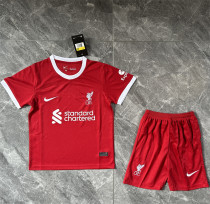Kids kit 23-24 Liverpool home Thailand Quality