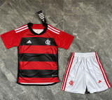 Kids kit 23-24 Flamengo home Thailand Quality