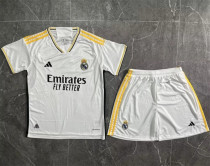 23-24 Real Madrid home Set.Jersey & Short High Quality