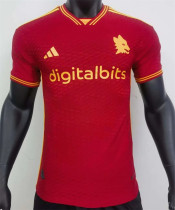 23-24 AS Roma home Player Version Thailand Quality