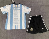 Kids kit 2022 Argentina (Souvenir Edition) Thailand Quality