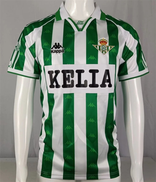96-97 Real Betis home Retro Jersey Thailand Quality