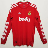 Long sleeve 11-12 Real Madrid Third Away Retro Jersey Thailand Quality