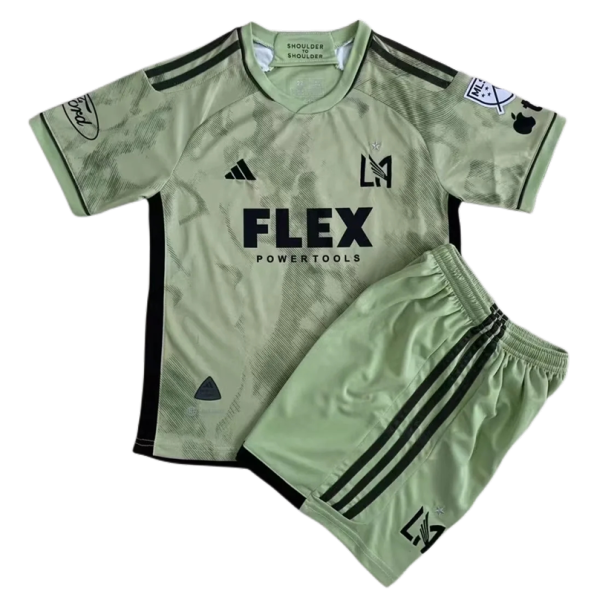 23-24 Los Angeles FC Away Set.Jersey & Short High Quality