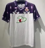 92-93 Fiorentina Away Retro Jersey Thailand Quality