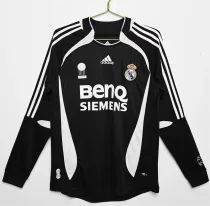 Long sleeve 06-07 Real Madrid Third Away Retro Jersey Thailand Quality