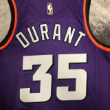 23 Phoenix Suns NBA durante 23赛季太阳队 复古 35号 杜兰特