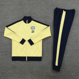 23-24 Manchester City (yellow) Jacket Adult Sweater tracksuit set