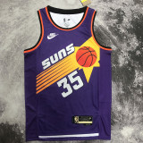 23 Phoenix Suns NBA durante 23赛季太阳队 复古 35号 杜兰特