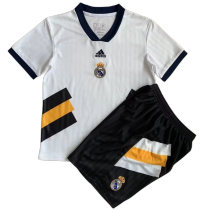23-24 Real Madrid (Retro Jersey) Set.Jersey & Short High Quality