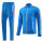 23-24 AJ (bright blue) Jacket Adult Sweater tracksuit set