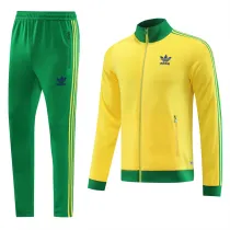 23-24 Adidas (yellow) Jacket Adult Sweater tracksuit set