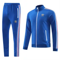23-24 Adidas (bright blue) Jacket Adult Sweater tracksuit set