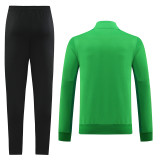 23-24 NJ (green) Jacket Adult Sweater tracksuit set