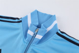 23-24 Adidas (sky blue) Jacket Adult Sweater tracksuit set