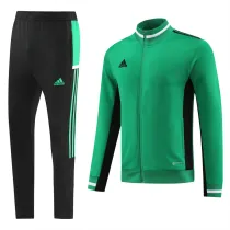 23-24 Adidas (green) Jacket Adult Sweater tracksuit set