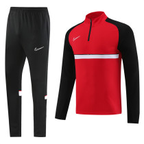 23-24 NJ (Red) Adult Sweater tracksuit set Training Suit