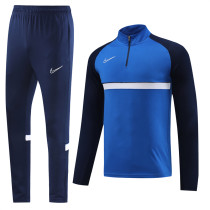 23-24 NJ (bright blue) Adult Sweater tracksuit set Training Suit
