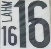 2014 Germany home Vintage Ball Star ：LAHM 16#