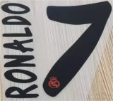13-14 Real Madrid Away Vintage Ball Star ：RONALDO  7#