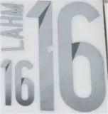 2014 Germany Away Vintage Ball Star ：LAHM 16#