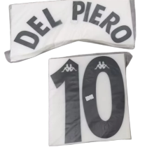 97-98 Juventus FC Away Vintage Ball Star ：DEL PIERO 10#