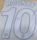 08-09 Manchester United home (CHAMPIONS LEAGUE) Vintage Ball Star ：ROONEY  10#