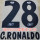 03-04 Sporting Lisbon home Vintage Ball Star ：C.RONALDO 28#