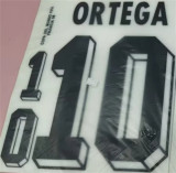 1998 Argentina Away Vintage Ball Star ：ORTEGA 10#