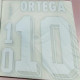 1998 Argentina Away Vintage Ball Star ：ORTEGA 10#