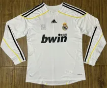 Long sleeve 09-10 Real Madrid home Retro Jersey Thailand Quality
