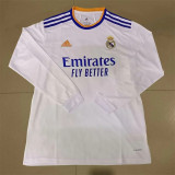 21-22 Real Madrid home Long sleeve Thailand Quality