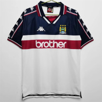 97-98 Manchester City Away Retro Jersey Thailand Quality