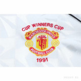 Long sleeve 1991 Manchester United (Winner's Cup) Retro Jersey Thailand Quality
