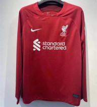 22-23 Liverpool home Long sleeve Thailand Quality
