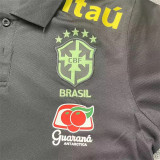 2023 Brazil (black) Polo Jersey Thailand Quality
