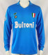 Long sleeve 87-88 SSC Napoli home Retro Jersey Thailand Quality