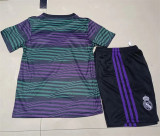 Kids kit 23-24 Real Madrid (Training clothes) Thailand Quality
