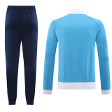 23-24 Manchester City (blue) Jacket Adult Sweater tracksuit set