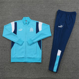 23-24 Marseille (sky blue) Jacket Adult Sweater tracksuit set
